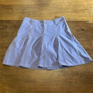 Athleta Whatever Pleated Skirt‎ Skort Tennis A-Line Size 6P Lavender #683764